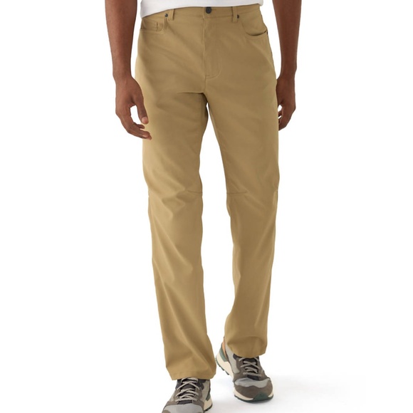 Ocean + Coast 5 Pocket Stretch Pants - 40x32 - Nature Tan - Picture 1 of 10